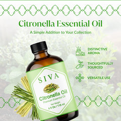 SIVA ORGANICS gota de aceite en primer plano, aroma cítrico fresco y visible