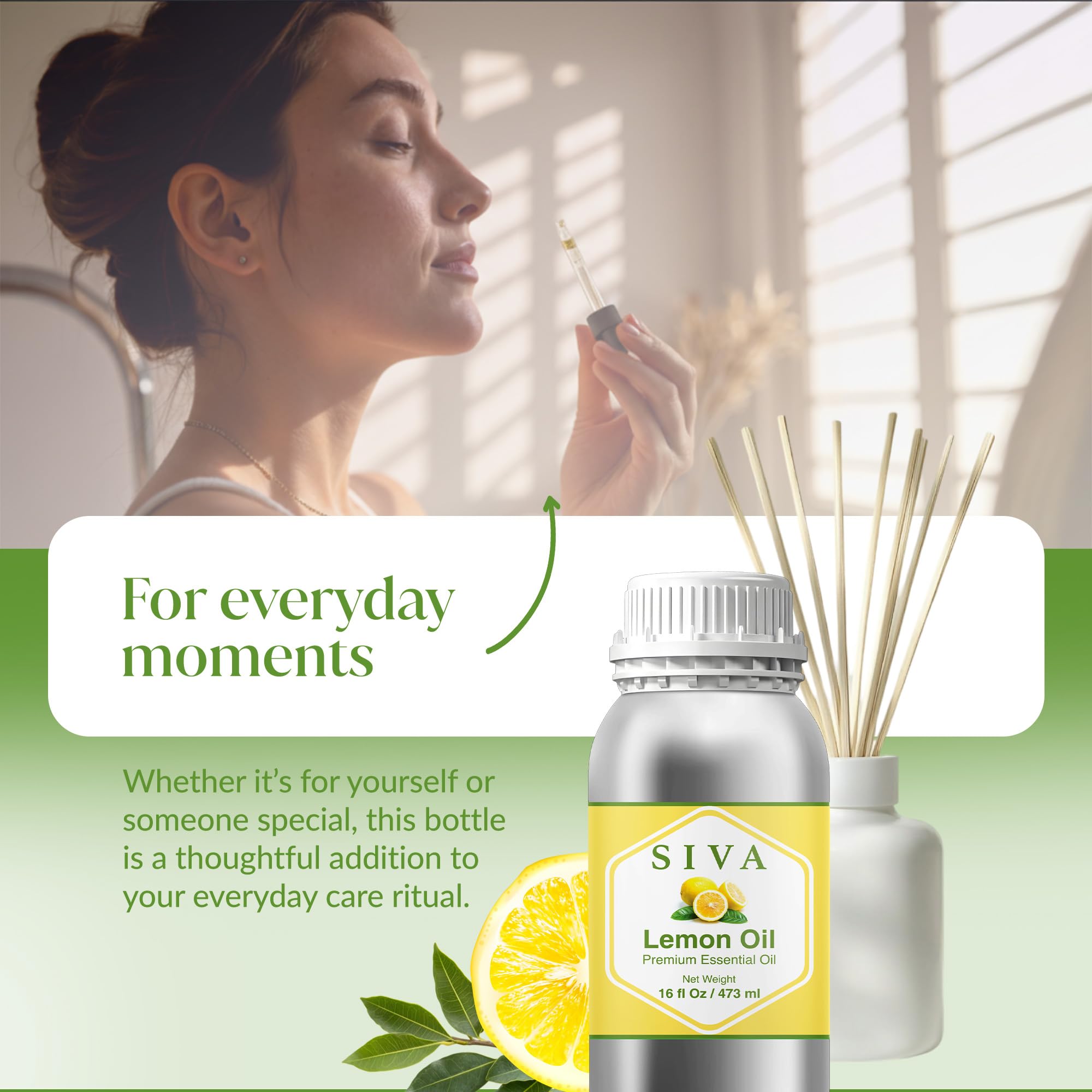 SIVA ORGANICS habitación ambientada con aroma cítrico revitalizante