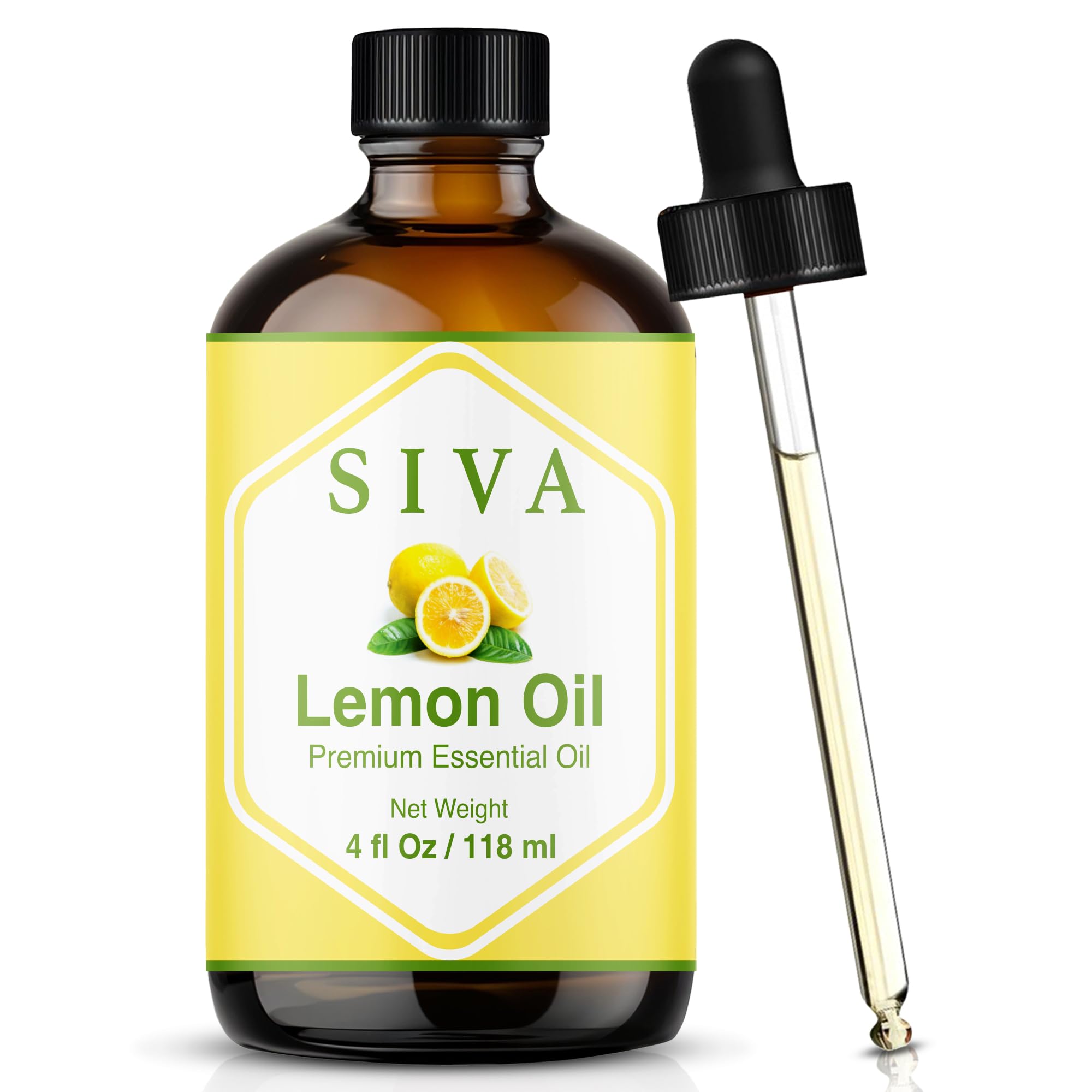 SIVA ORGANICS botella frontal mostrando diseño de vidrio y gotero para dosaje preciso