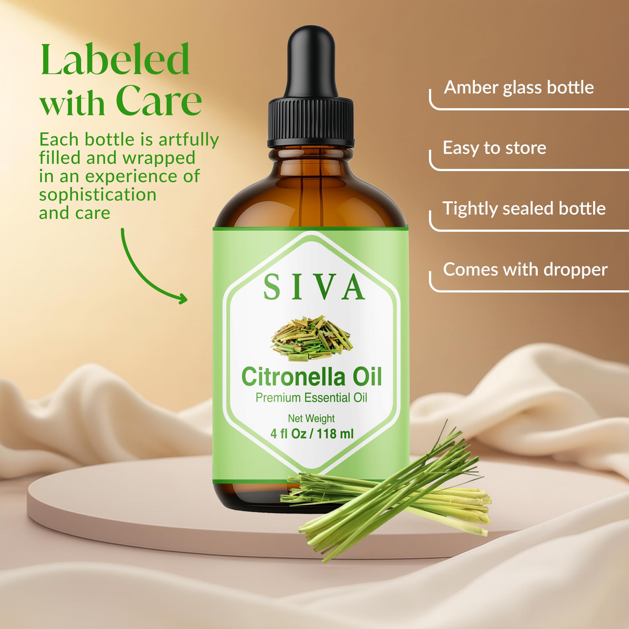 SIVA ORGANICS envase en cocina, uso doméstico para ambientar espacios