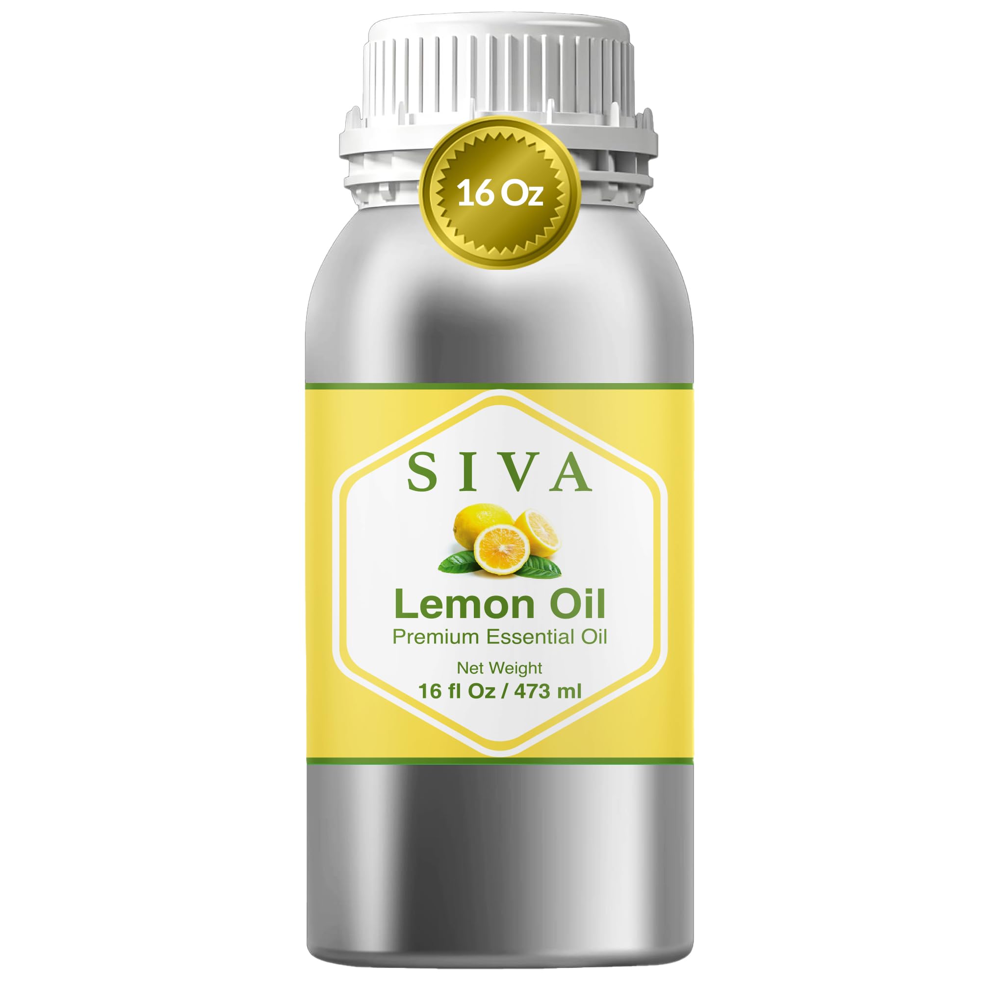 SIVA ORGANICS botella frontal con aroma cítrico y uso prolongado
