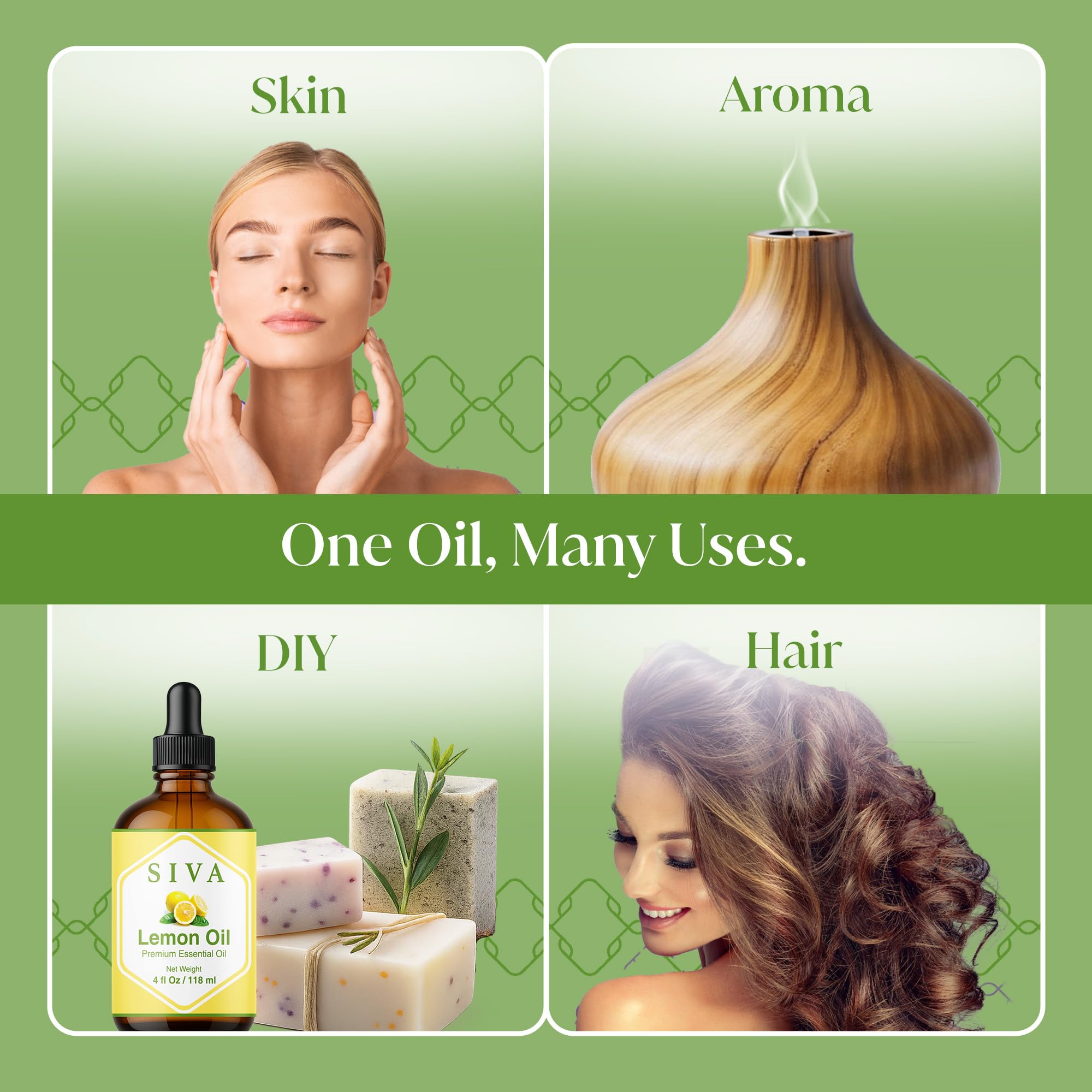 SIVA ORGANICS mezcla de limpieza en cocina, refresca superficies y desengrasa