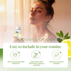SIVA ORGANICS mezcla diluida para cuidado del cabello y piel