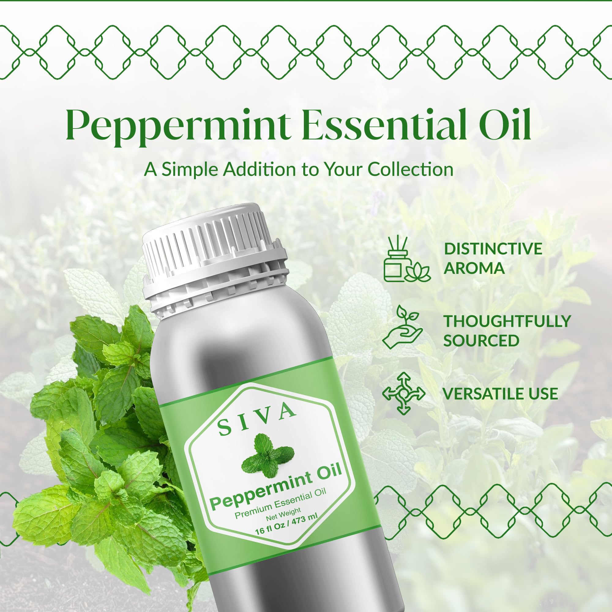 SIVA ORGANICS en difusor mostrando fragancia fresca y ambiente limpio