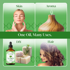 Siva Tea Tree en difusor doméstico creando ambiente aromático agradable