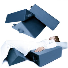 sjffdp vista frontal del juego de cuñas, soporte estable para dormir