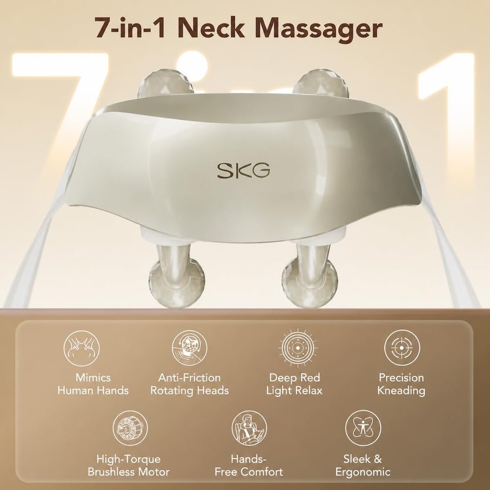 SKG H7 Ultra junto a objeto común para comparar tamaño y portabilidad