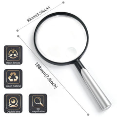 SKGXMAGN primer plano lente PMMA mostrando nitidez y sin distorsión