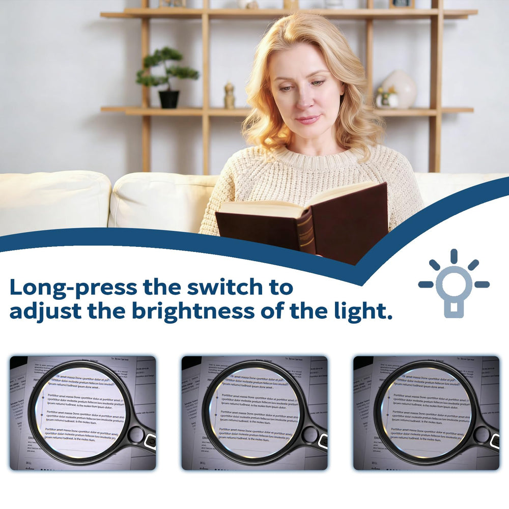 SKGXMAGN LEDs encendidos con varios tonos, mejora contraste y visibilidad en tareas