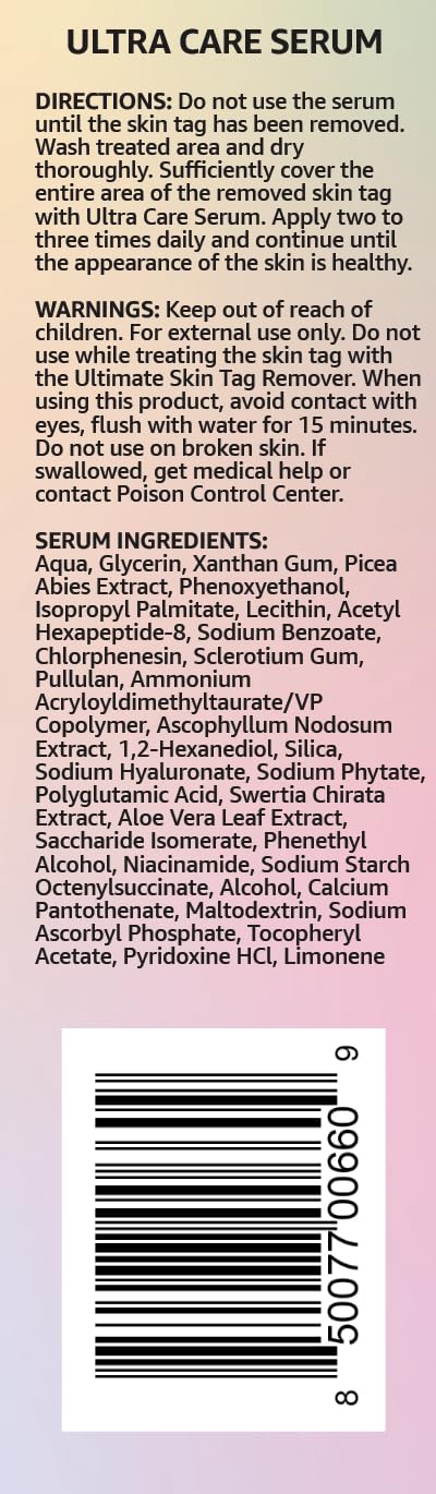 Skin Clinic FREEZE 'n CLEAR empaque completo que incluye 12 aplicaciones y suero