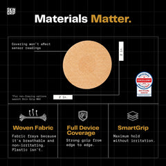 Skin Grip aplicación dividida cinco partes facilita colocación