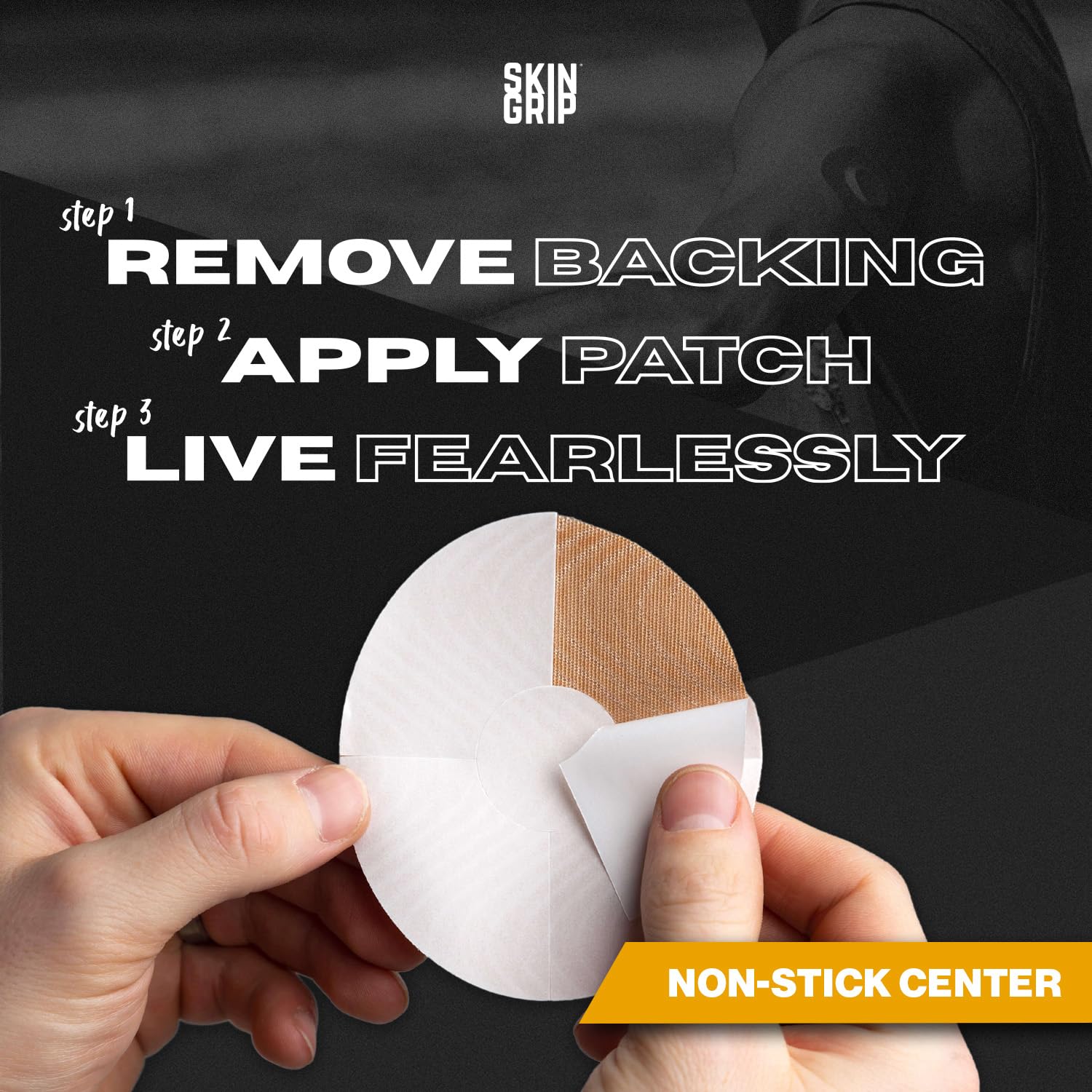 Skin Grip etiqueta y materiales certificados que inspiran confianza en calidad
