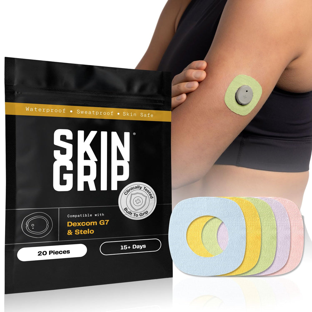 Skin Grip vista frontal del empaque mostrando compatibilidad