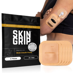 Skin Grip funda frontal para Mobi mostrando su ajuste seguro