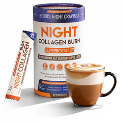 Skinny Coffee SuperBoost envase frontal mostrando etiquetas y beneficios
