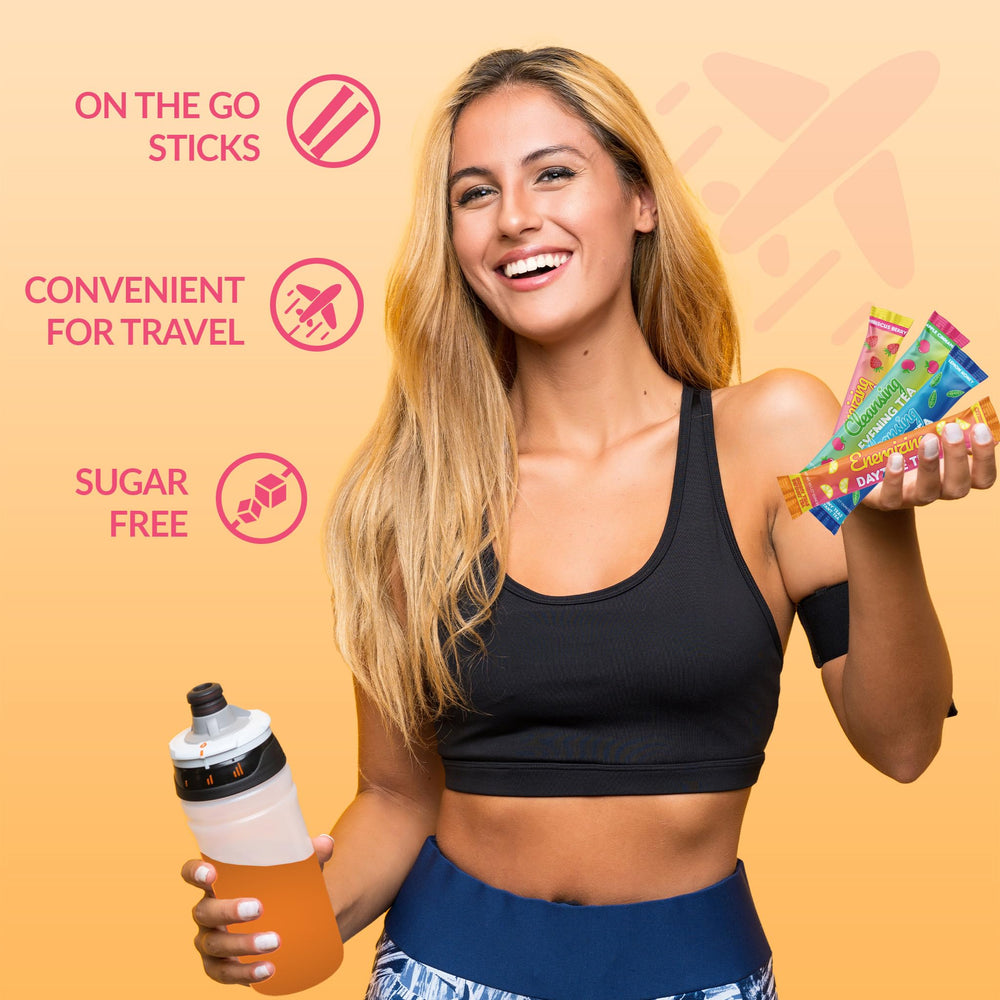 SkinnyBoost taza caliente humeante ideal para mañanas energizantes