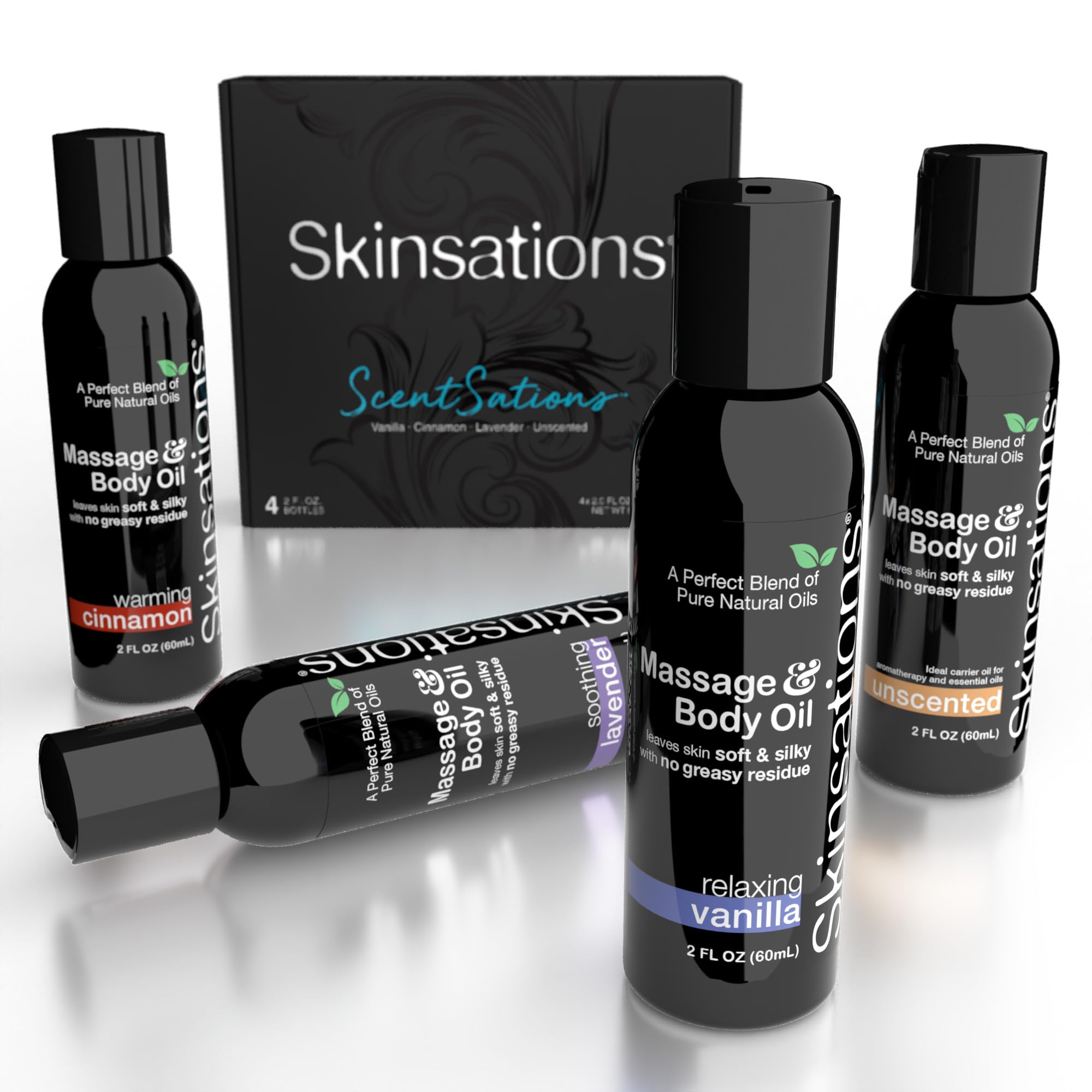 Skinsations empaque en caja lista para regalo y presentación elegante