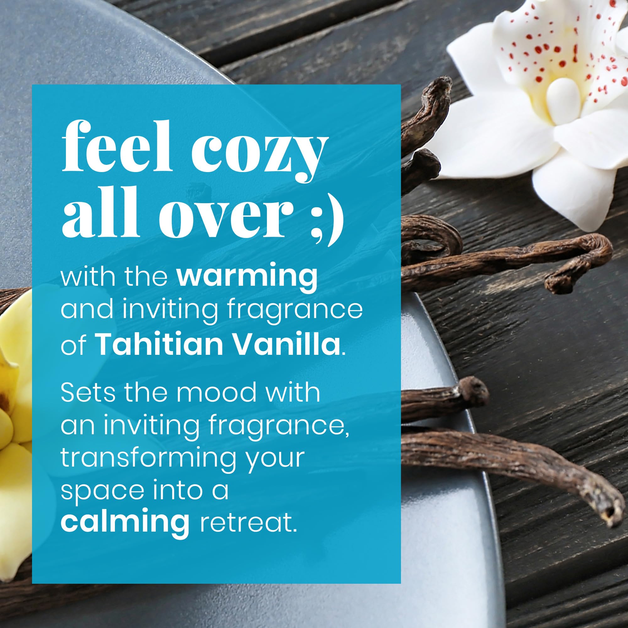 Skinsations Vanilla after-shower oil for lightweight hydration.