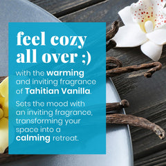 Skinsations Vanilla after-shower oil for lightweight hydration.