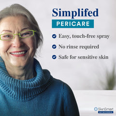 SkinSmart en ambiente posparto simbolizando delicadeza y seguridad para piel sensible
