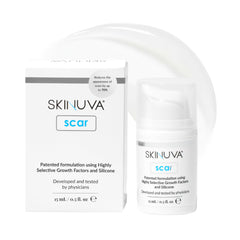 Skinuva envase frontal mostrando presentación 0,5 oz y beneficios cosméticos