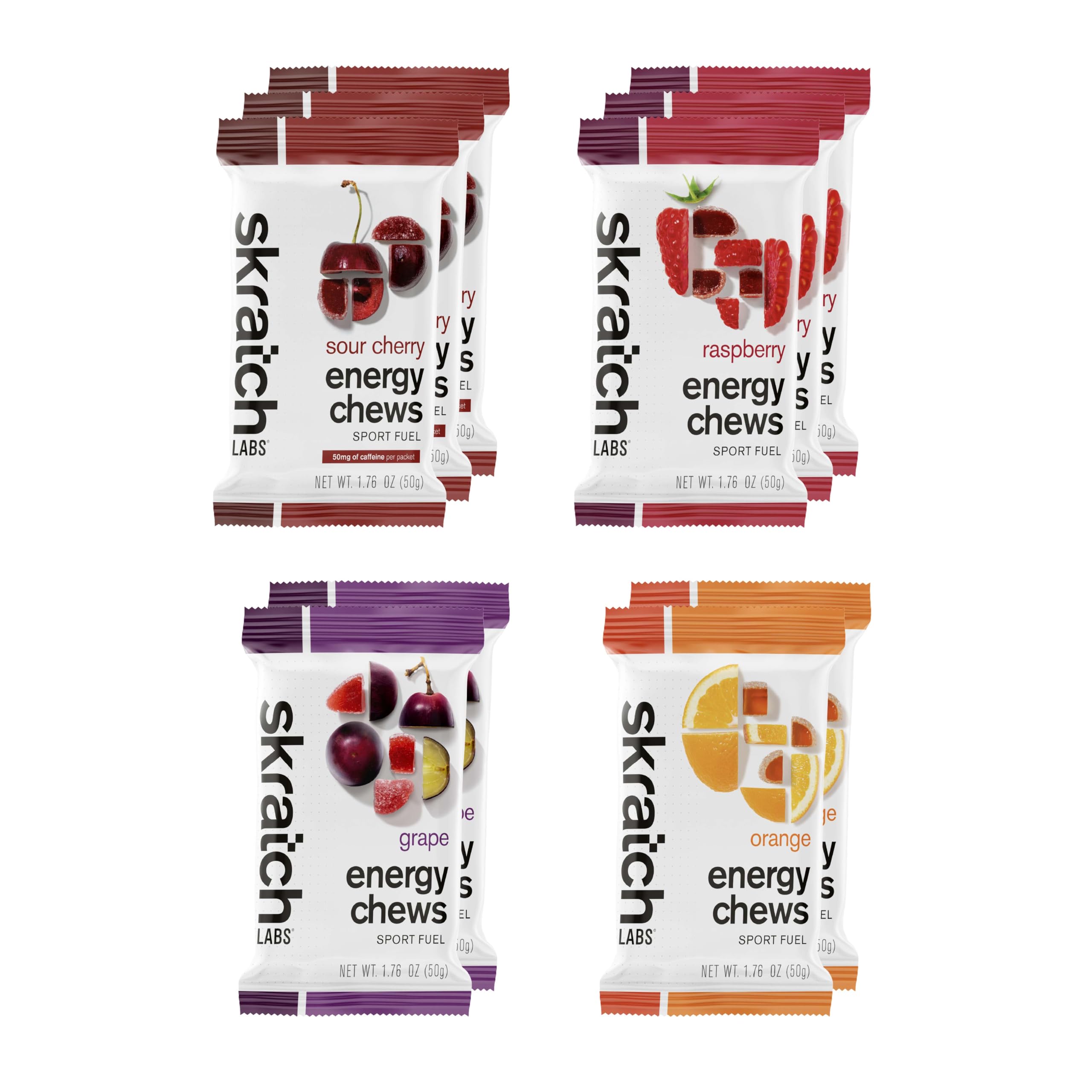Skratch Labs comparación de tamaño, fácil de llevar en bolsillo