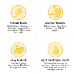 Skratch Labs trozos de mango y lista de ingredientes naturales visibles