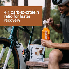 Skratch Labs envase con escala mostrando 12 servicios por paquete