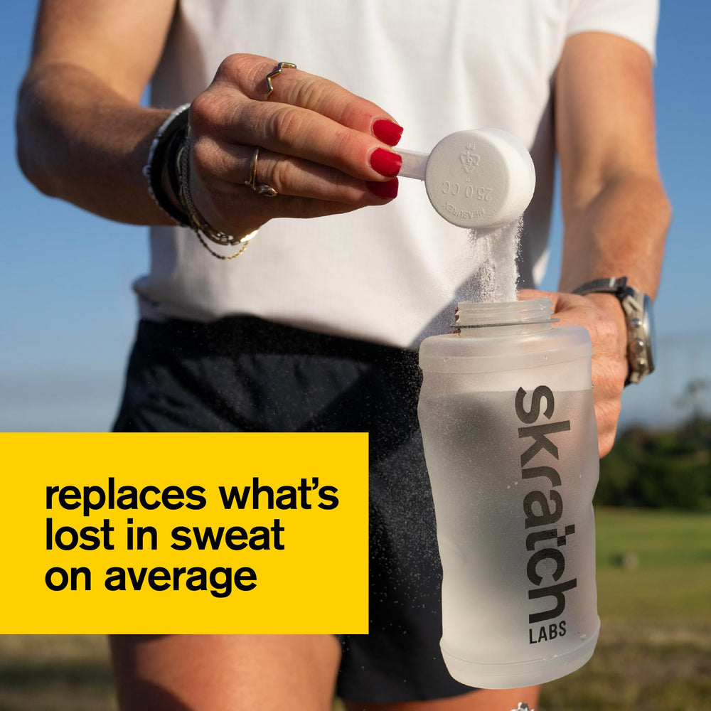 Skratch Labs detalle de ingredientes naturales que resalta limpieza y tolerancia digestiva