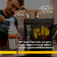 Skratch Labs vaso con bebida mango preparada para hidratación eficiente