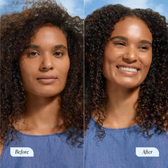 Sky Organics primer plano de la textura del aceite, muestra pureza y consistencia