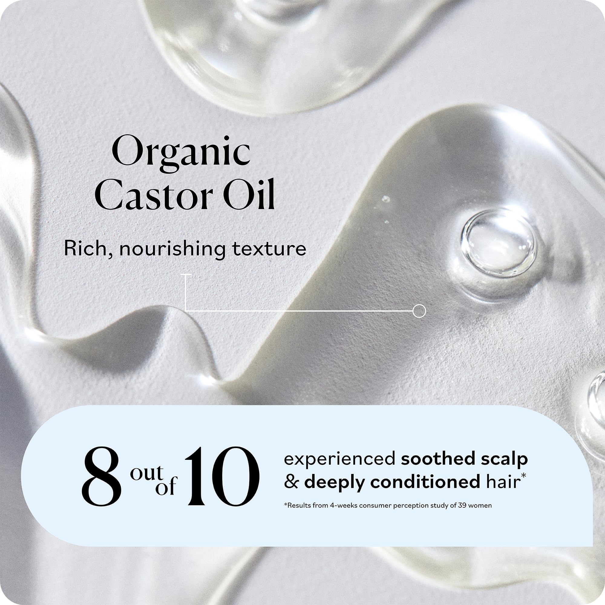 Sky Organics comparación de tamaño 16oz para visualizar cantidad útil