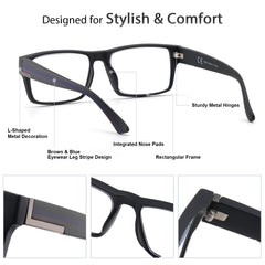 SKYOAK gafas en uso frente a pantalla, reducen fatiga ocular