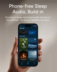 Sleenova SoundMask comparación de tamaño para evaluar ajuste