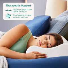 Sleep Innovations primer plano de la textura de la espuma para confort adaptativo