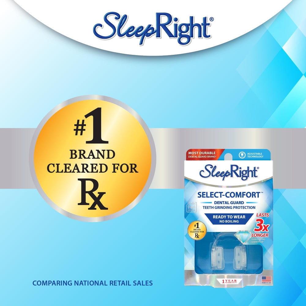 SleepRight férula en boca durante sueño para reducir bruxismo