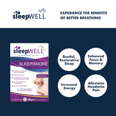 Sleepwell junto a una moneda para comparar tamaño y facilidad de uso