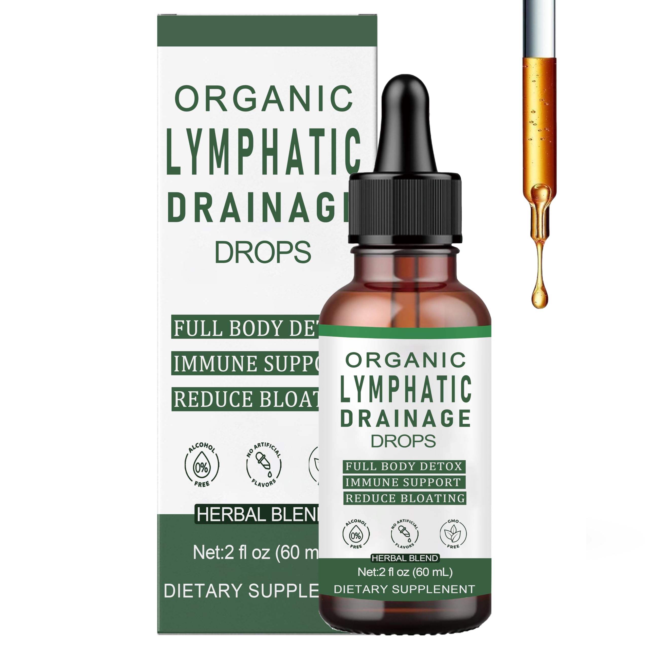 Frasco Slifthistle frente mostrando etiqueta clara y tamaño 60 ml, beneficio dosificación práctica