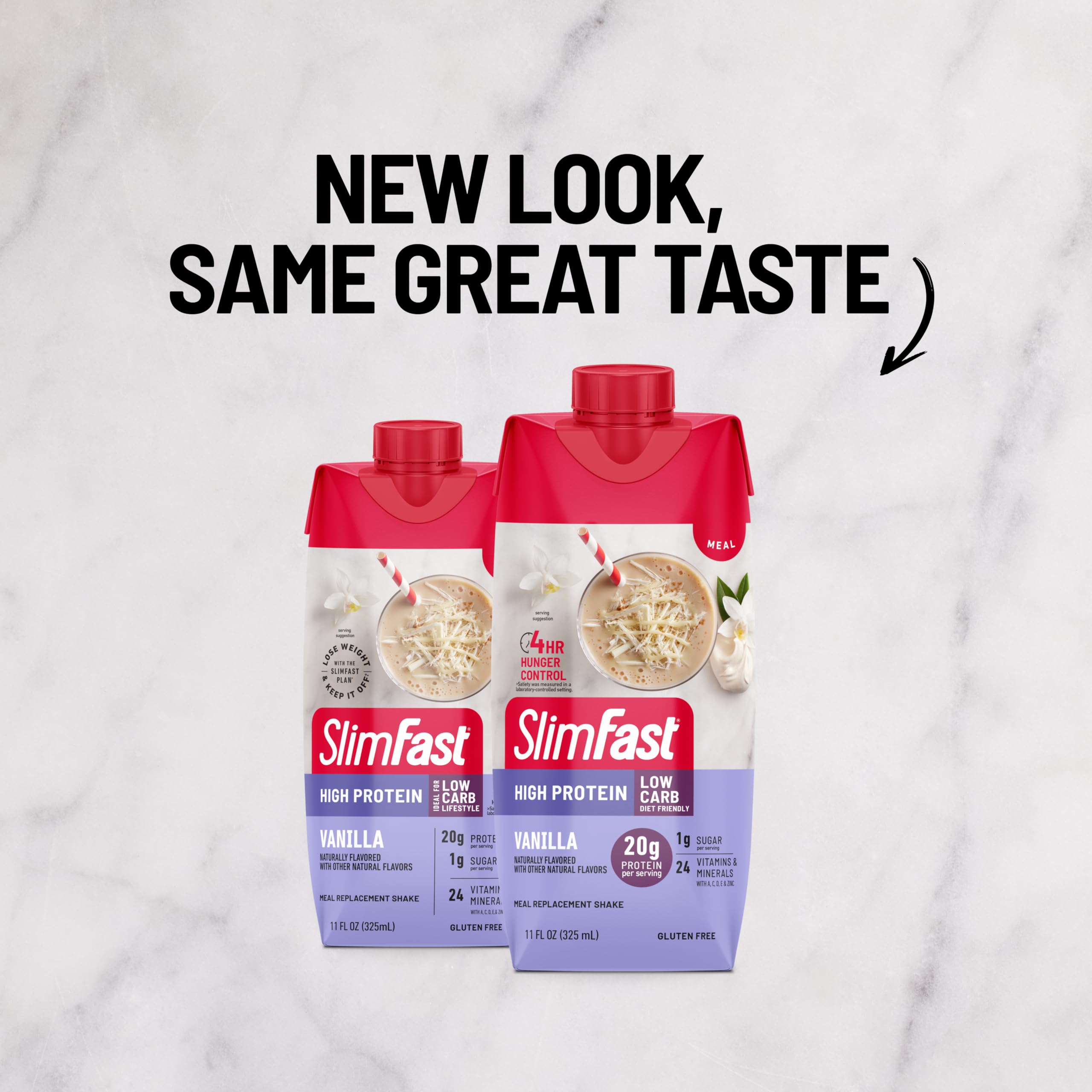 SlimFast textura cremosa del batido que aporta saciedad