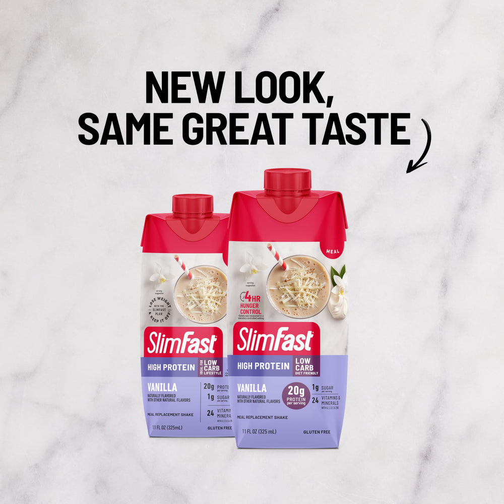 SlimFast textura cremosa del batido que aporta saciedad