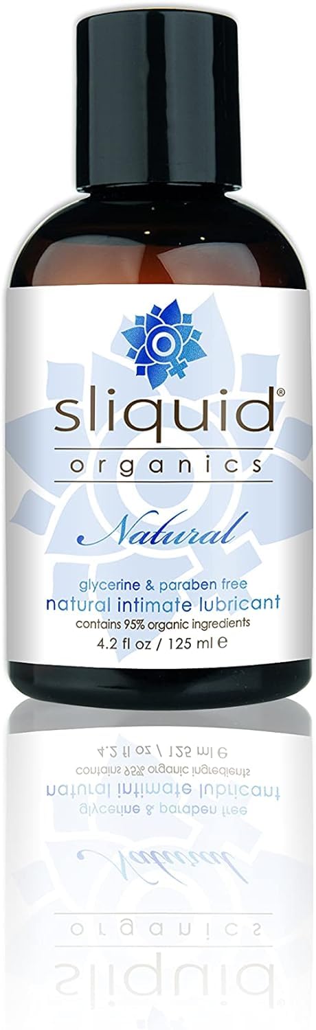 Sliquid envase frontal mostrando etiqueta orgánica y beneficios