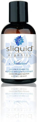 Sliquid envase frontal mostrando etiqueta orgánica y beneficios