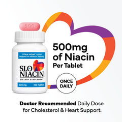 Slo-Niacin primer plano de comprimido que muestra la textura y fácil ingestión