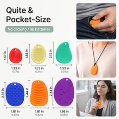 SLOKZ comparación en mano que muestra tamaño ergonómico adulto