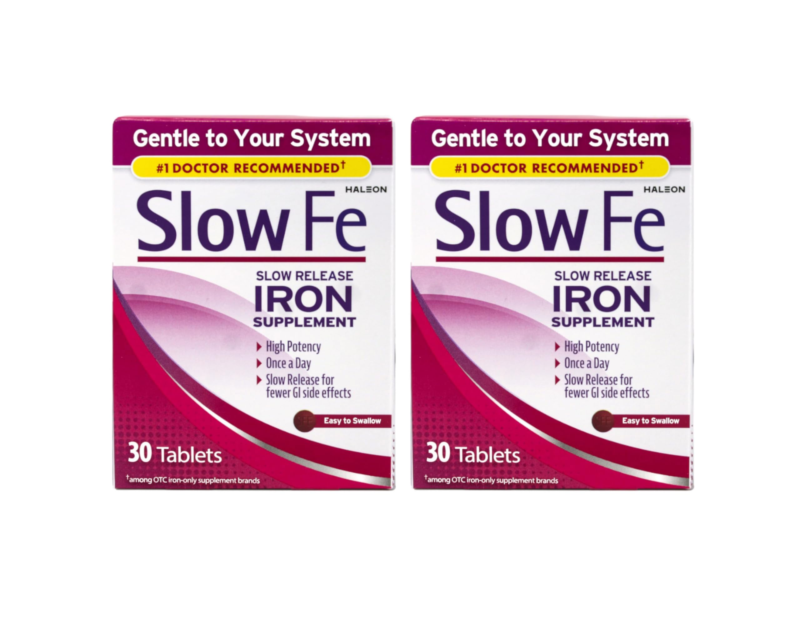 Slow Fe frontal del envase mostrando información clara y beneficios