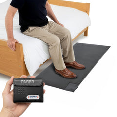 Smart Caregiver alfombra empaquetada lista para instalación y fácil manejo