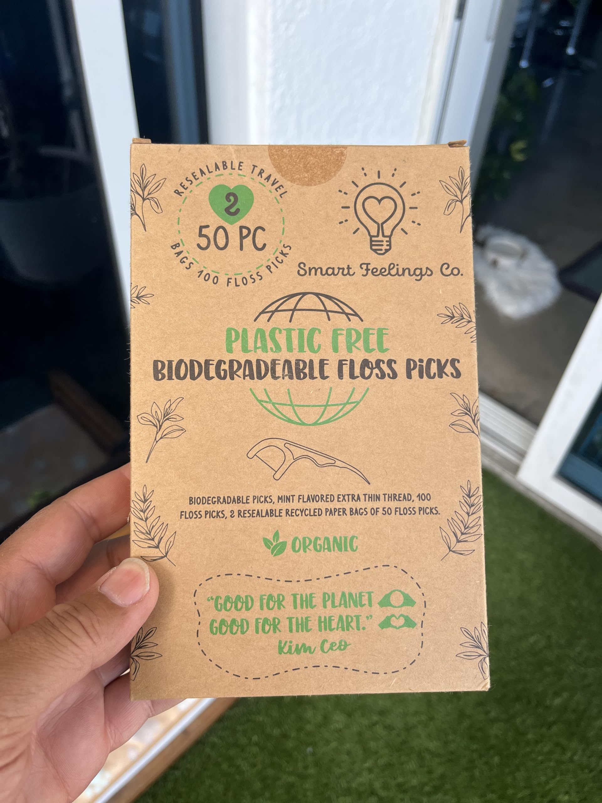 Smart Feelings Co. materiales vegetales que reducen impacto ambiental
