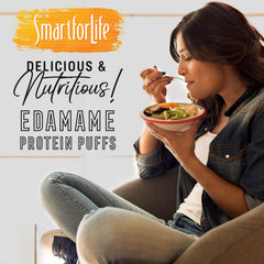Smart for Life comparación tamaño en mano para referencia de porción