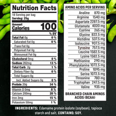 Smart for Life etiqueta nutricional con datos de proteína y carbs