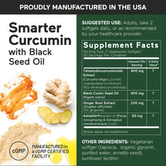SMARTERNUTRITION cápsula abierta con polvo, evidencia de la formulación de alta absorción